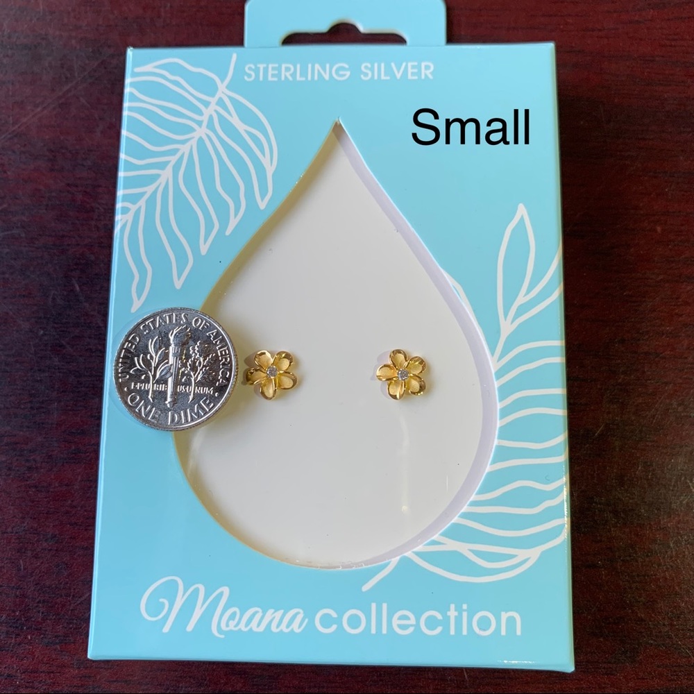 NWT Sterling silver hawaii earrings